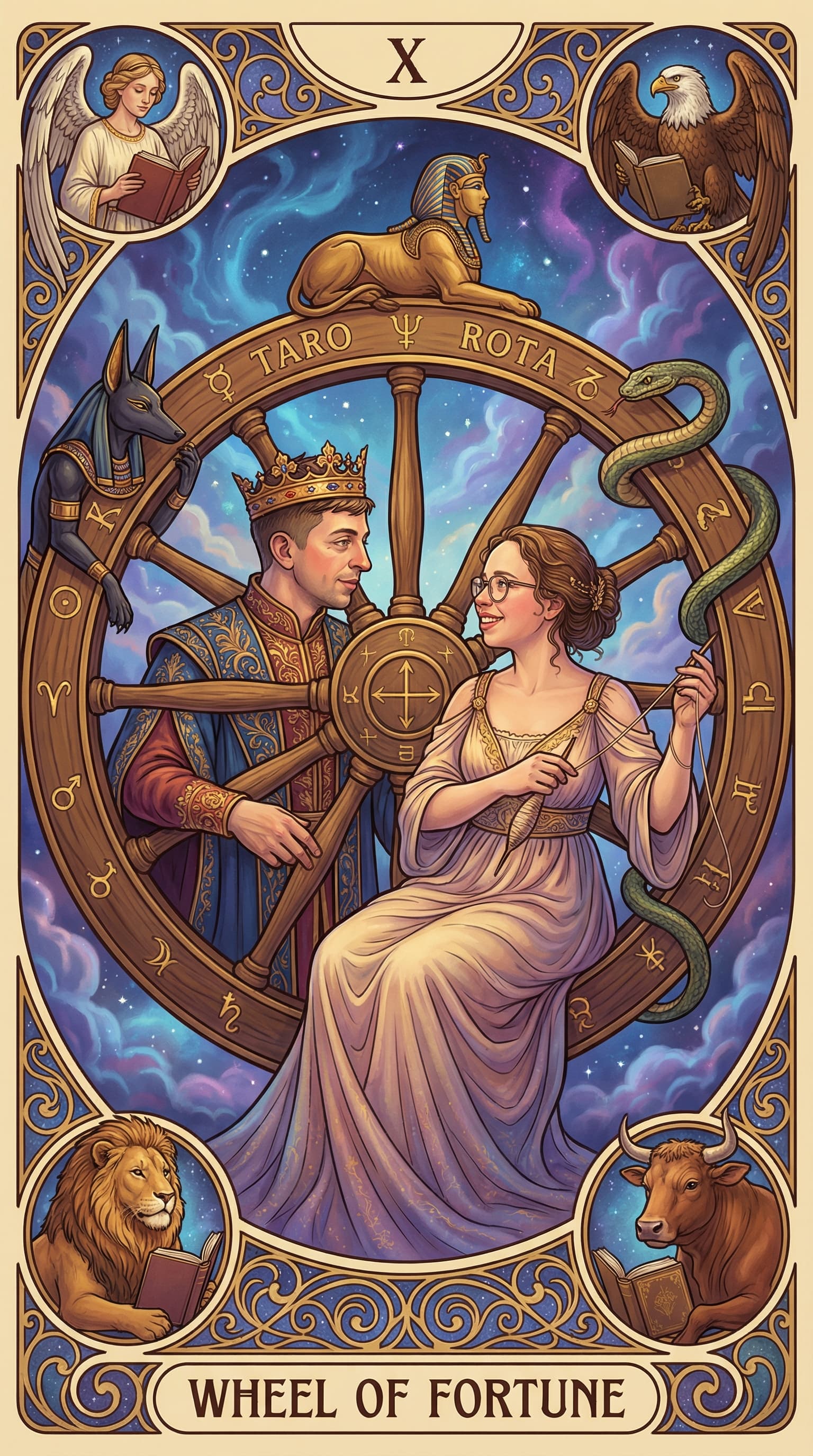 Lovers Tarot example 3