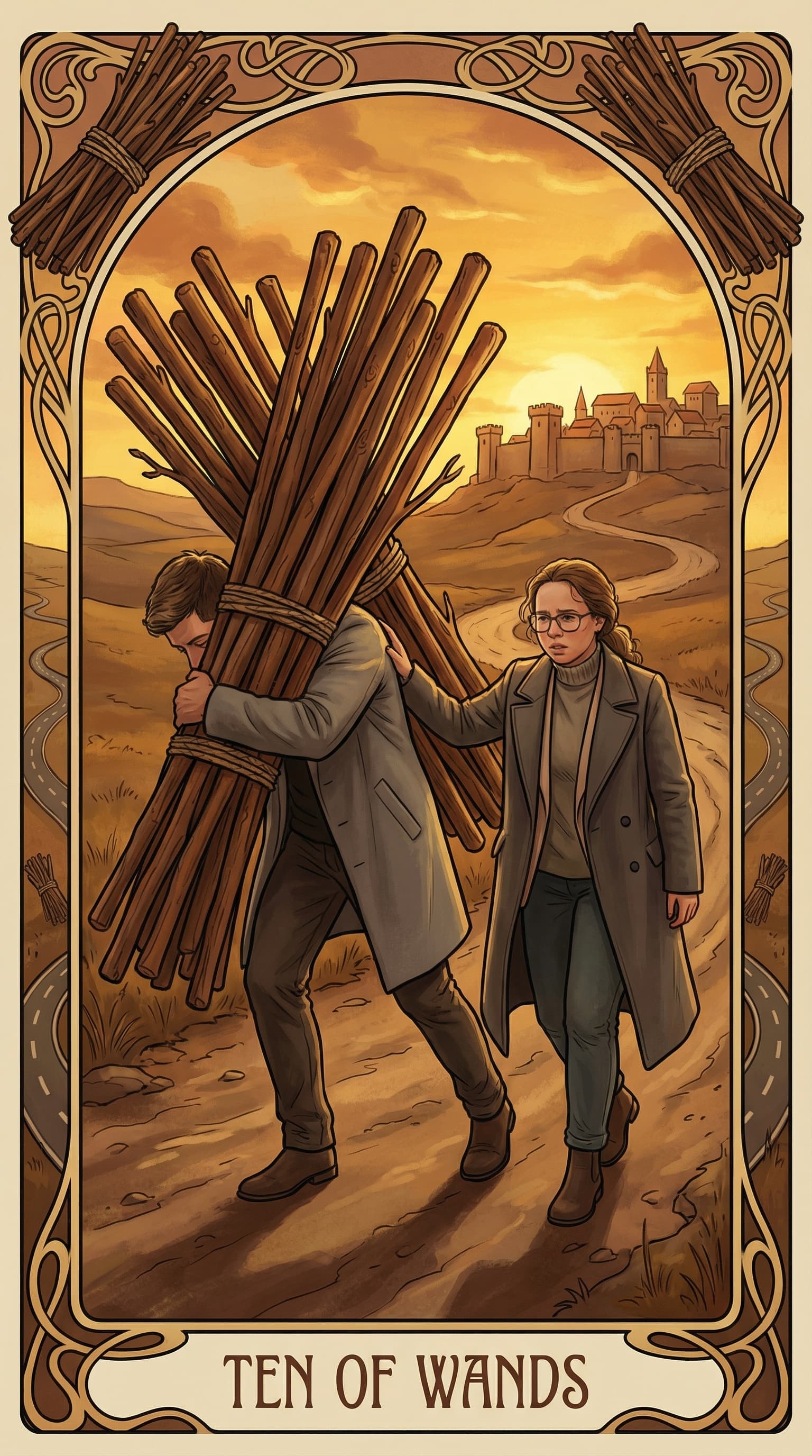 Älskandes tarot example 3