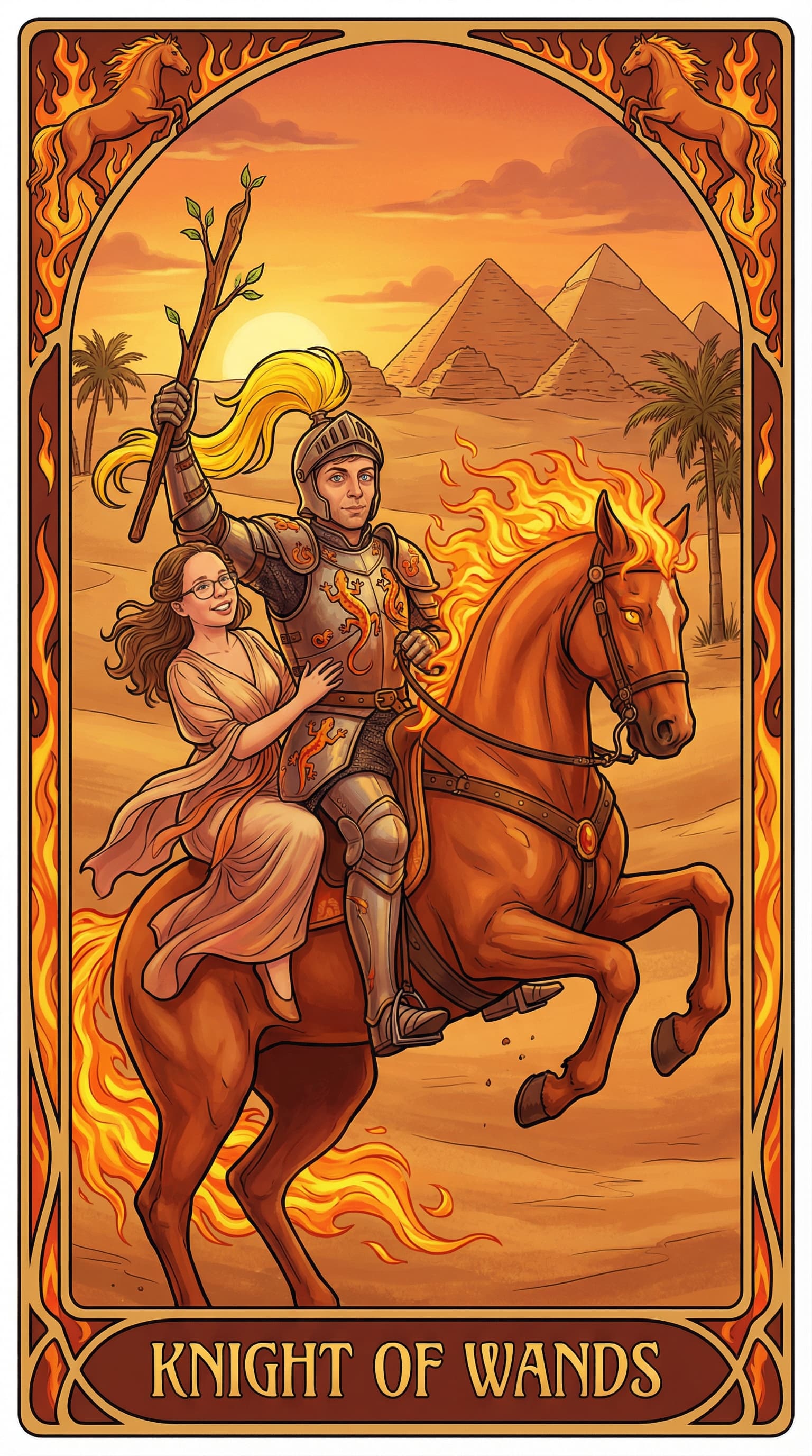 Lovers Tarot example 3