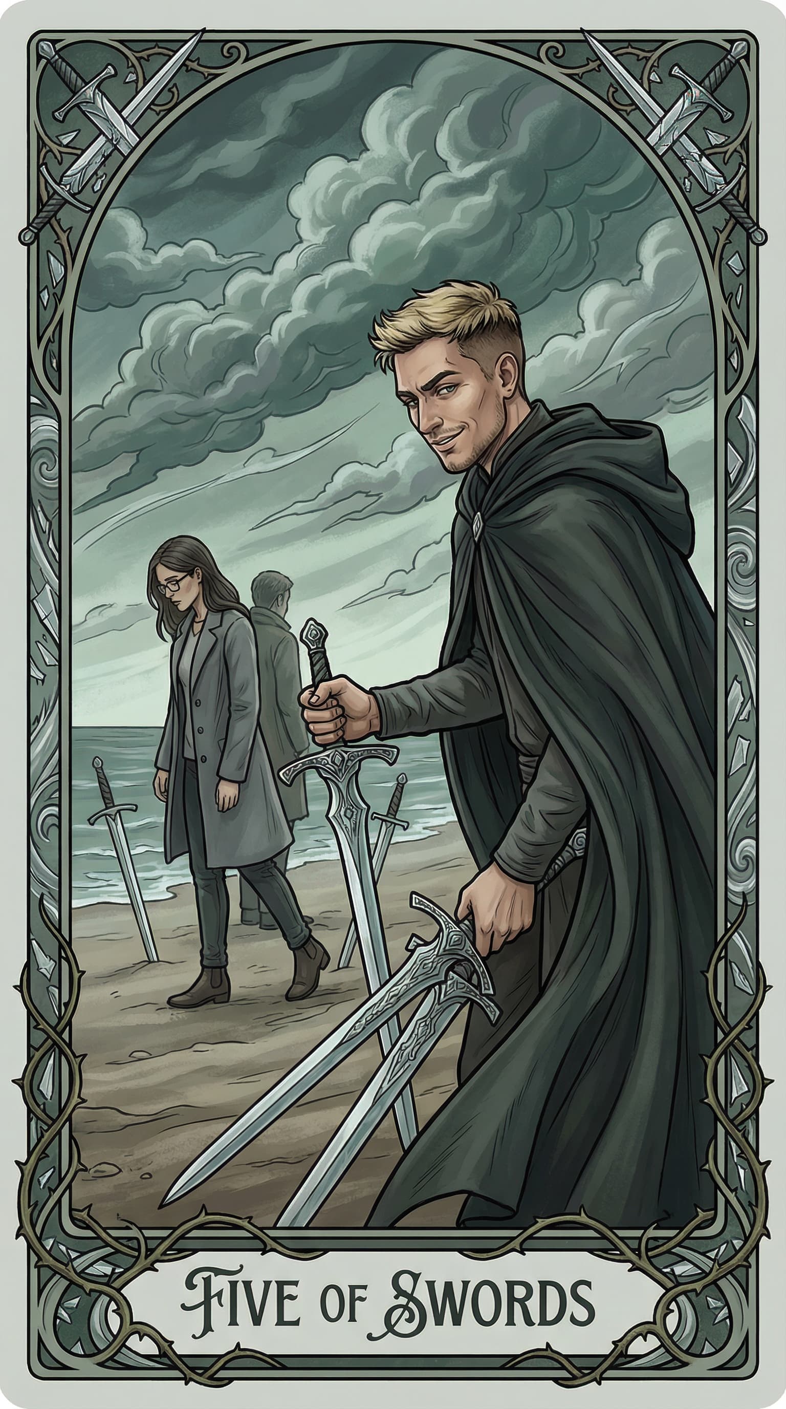 Tarot kochanków example 2