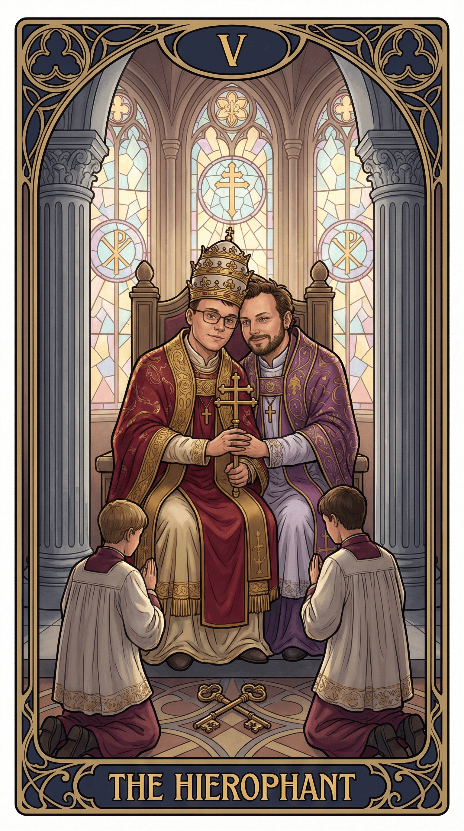 Elskende Tarot example 1