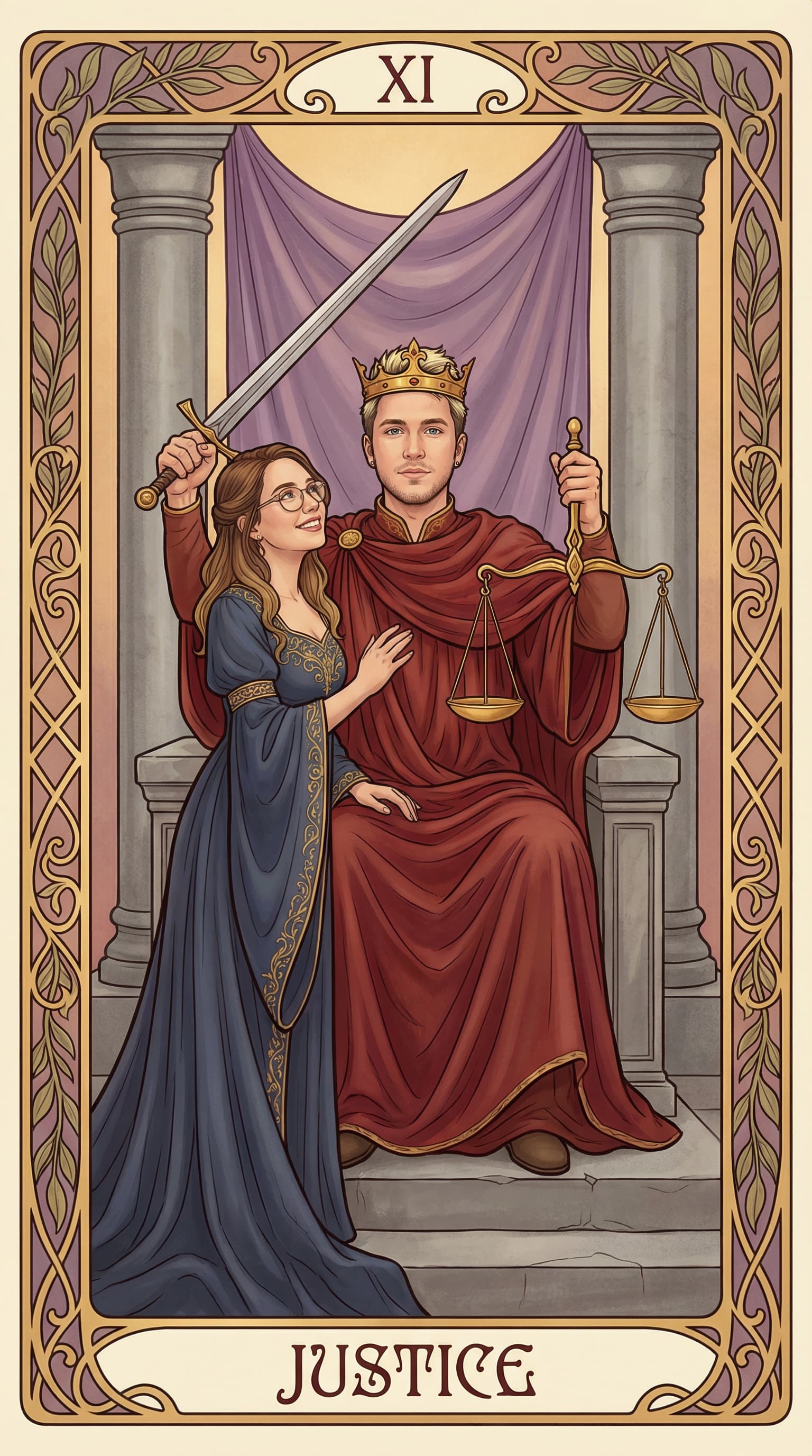 Elskende Tarot example 3